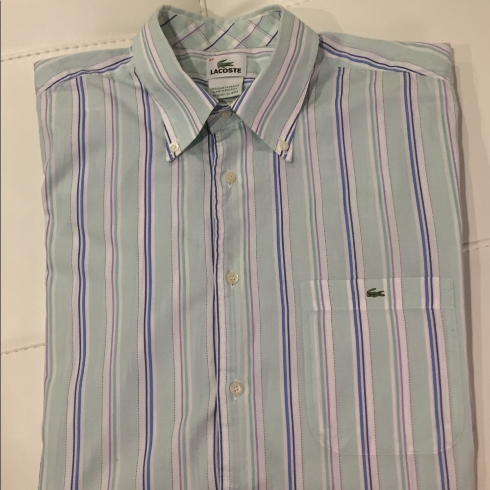 Lacoste Full Sleeves Button Down Shirt